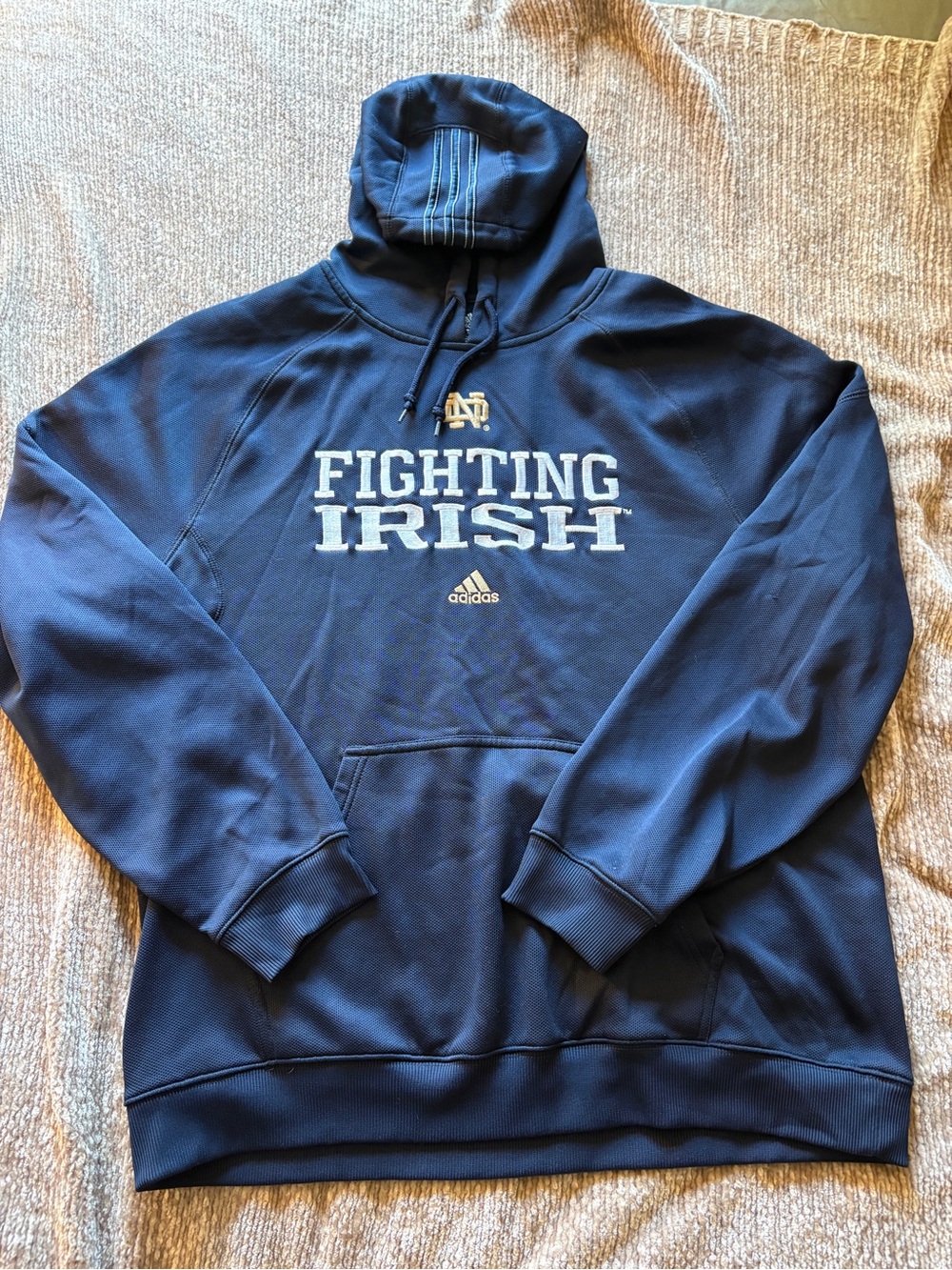 XL Adidas Climawarm Fighting Irish Hoodie